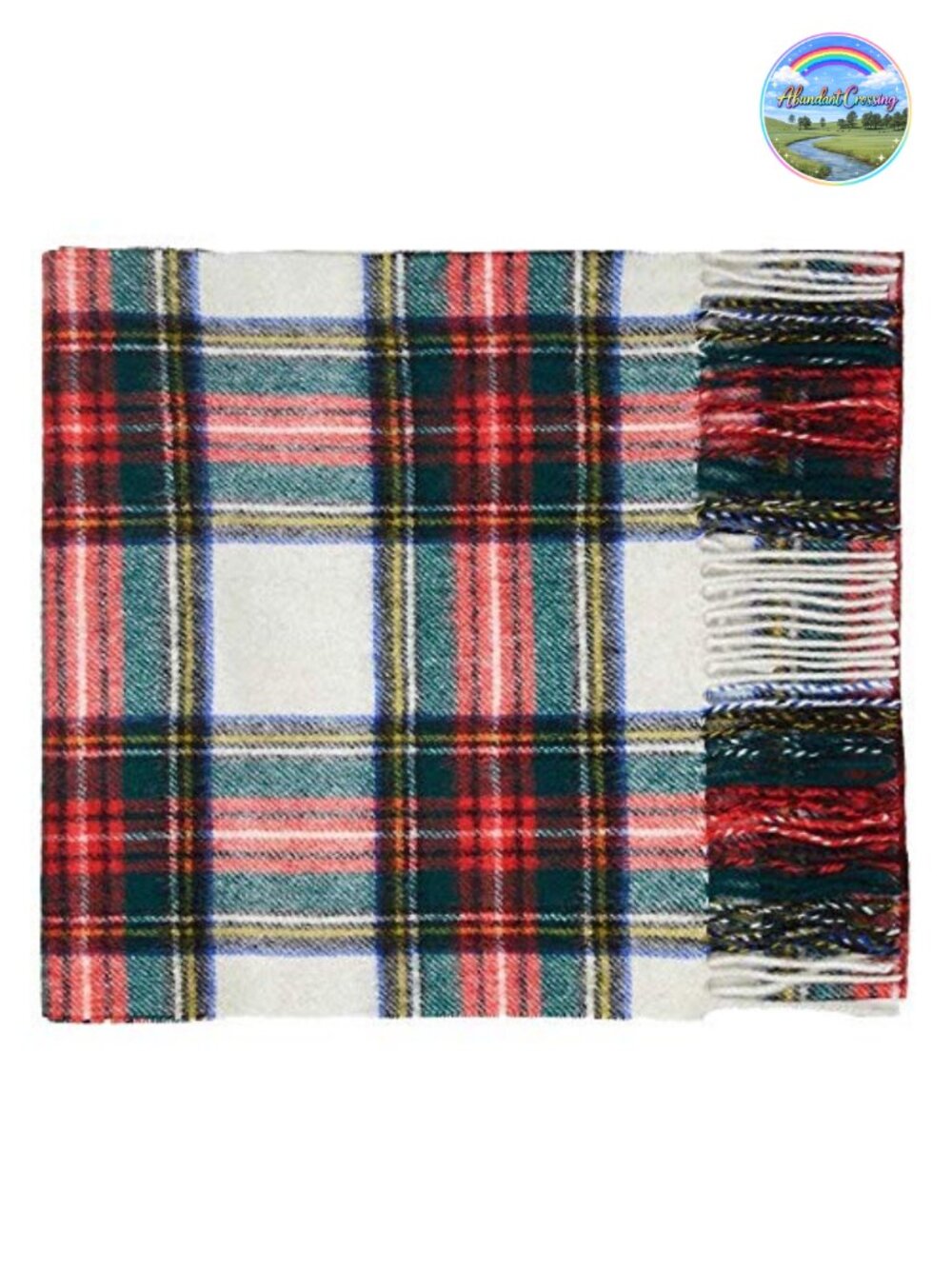 100% Lambswool Tartan Plaid Scarf Scottish Celtic Wrap